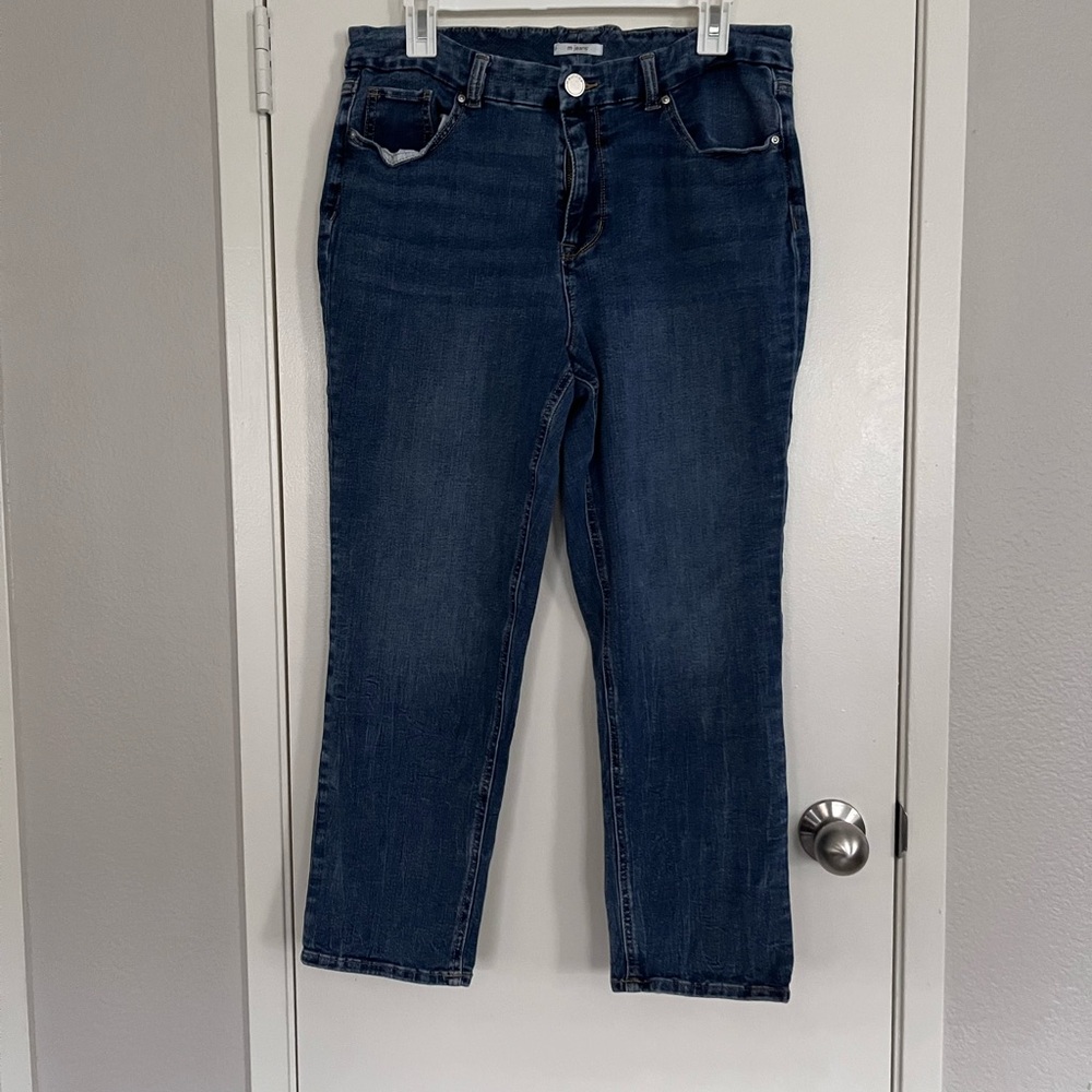 Maurices Dark Blue Ankle Jeans